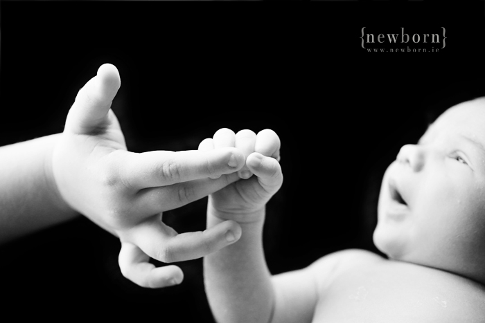 Newborn Photography Ireland: Holding Hands